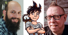 Jochen Till und Raimund Frey auf der Frankfurter Buchmesse