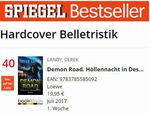 Derek Landy erobert SPIEGEL-Bestsellerliste