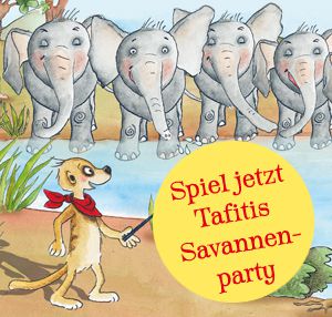 Tafitis Savannenparty - Lernspiele für Kinder ab 4 Jahren