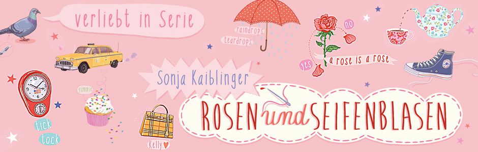 Sonja Kaiblinger Verliebt in Serie Rosen und Seifenblasen 