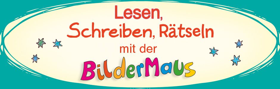 Lesen Schreiben Rätseln mit der Bildermaus Lernspiele ab 5 Jahre