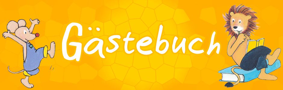 Leselöwen Bildermaus Gästebuch