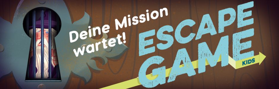 Escape Game Kids durchgehend farbig illustriert von El Gunto