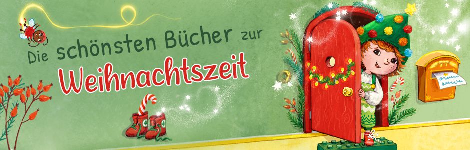 Teaser für Weihnachtsbücher Loewe Verlag 2024