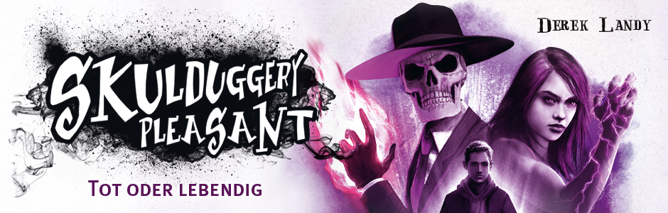 Erlebe Skulduggery Pleasants neuestes Abenteuer in Band 14 - Tot oder lebendig