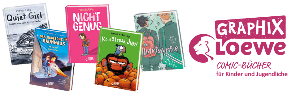 Entdecke tolle Comic-Bücher für Kinder und Jugendliche