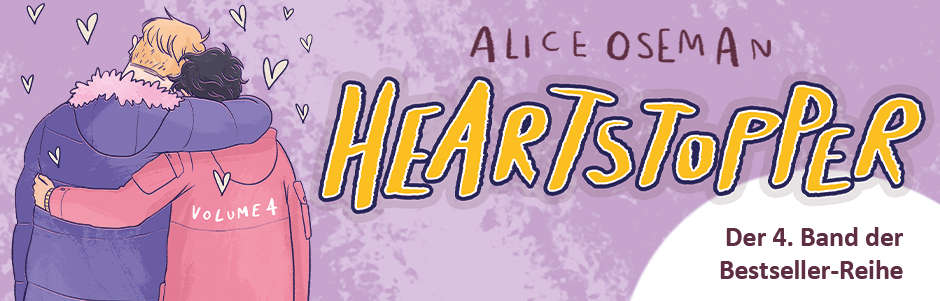Tauche ein in den vierten Band von Alice Osemans Heartstopper-Comicreihe!