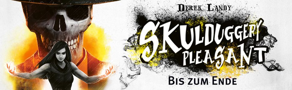 Entdecke den 15. Band von Derek Landys Erfolgsreihe Skulduggery Pleasant!