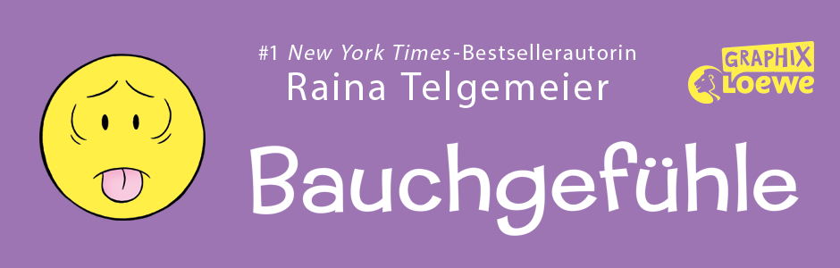 Bekämpfe Angststörungen bei Kindern mit Reina Telgemeiers New York Times Bestseller Bauchgefühle!