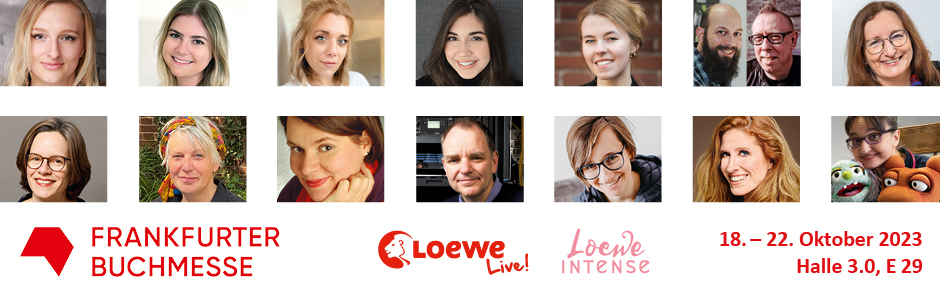 Frankfurter Buchmesse 2023 Loewe live erleben Halle 3.0 E 29