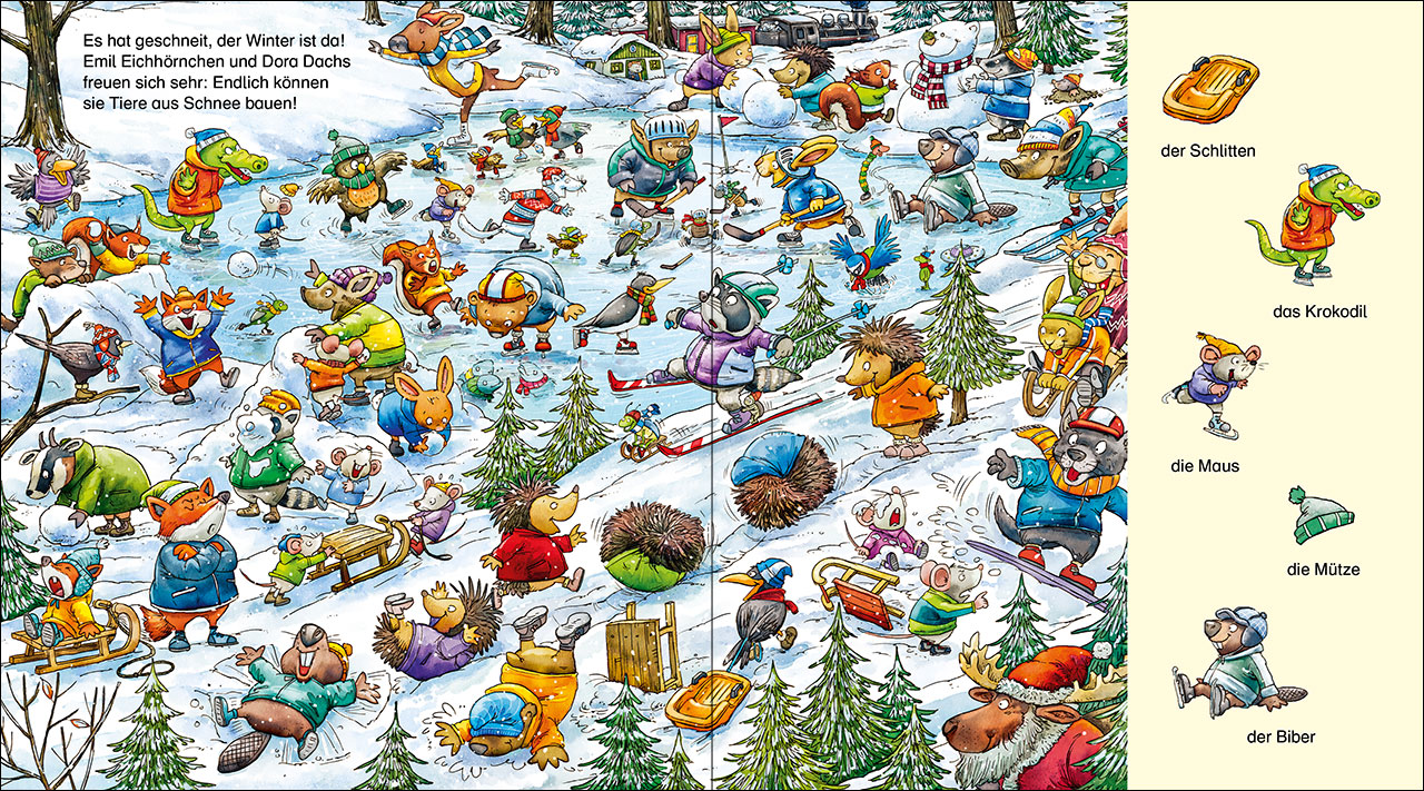 Meine allererste WeihnachtsWimmelWelt  9783743219687_06