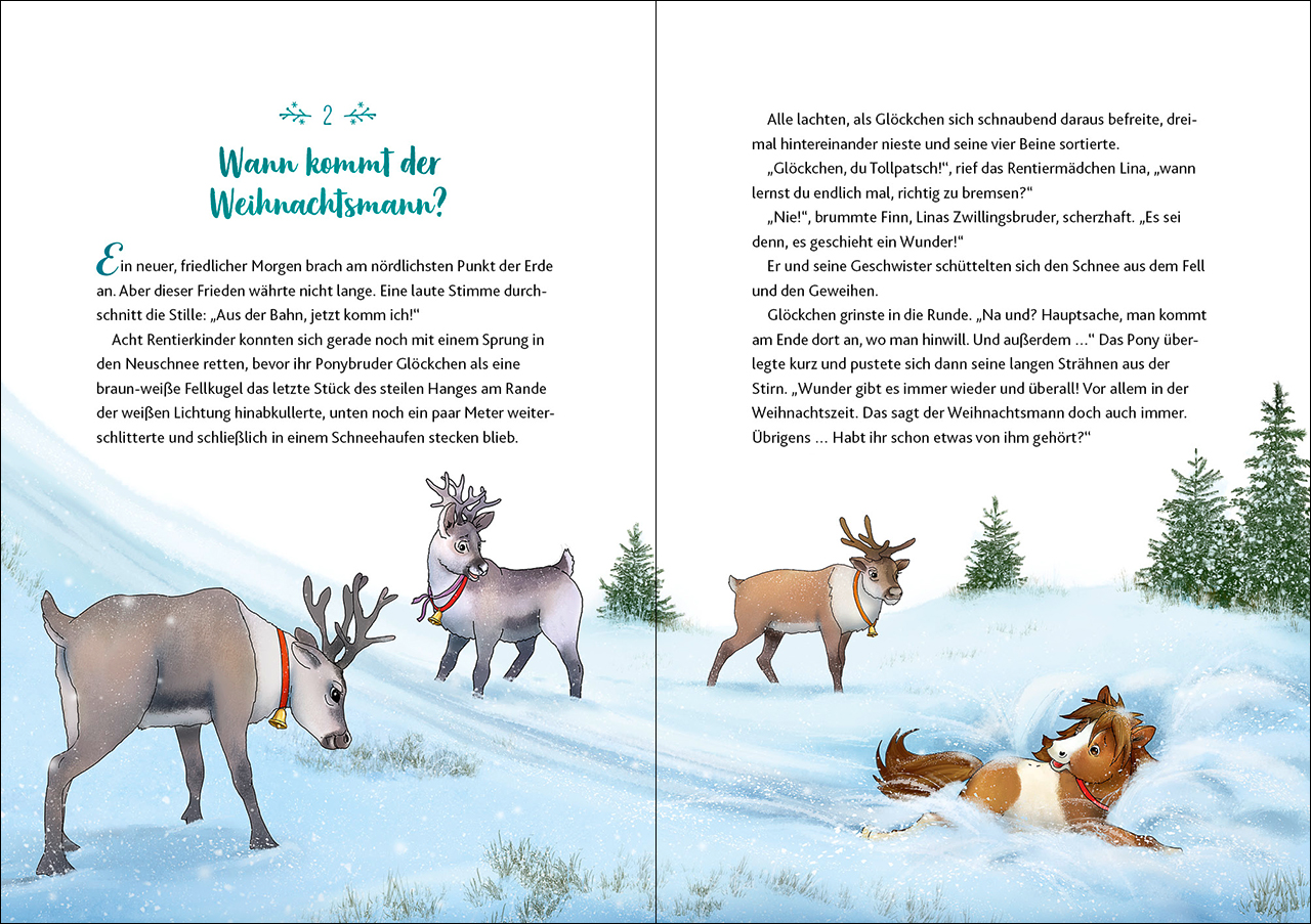 Glöckchen, das Weihnachtspony - Ein magisches Winterwunder 9783743214408_2