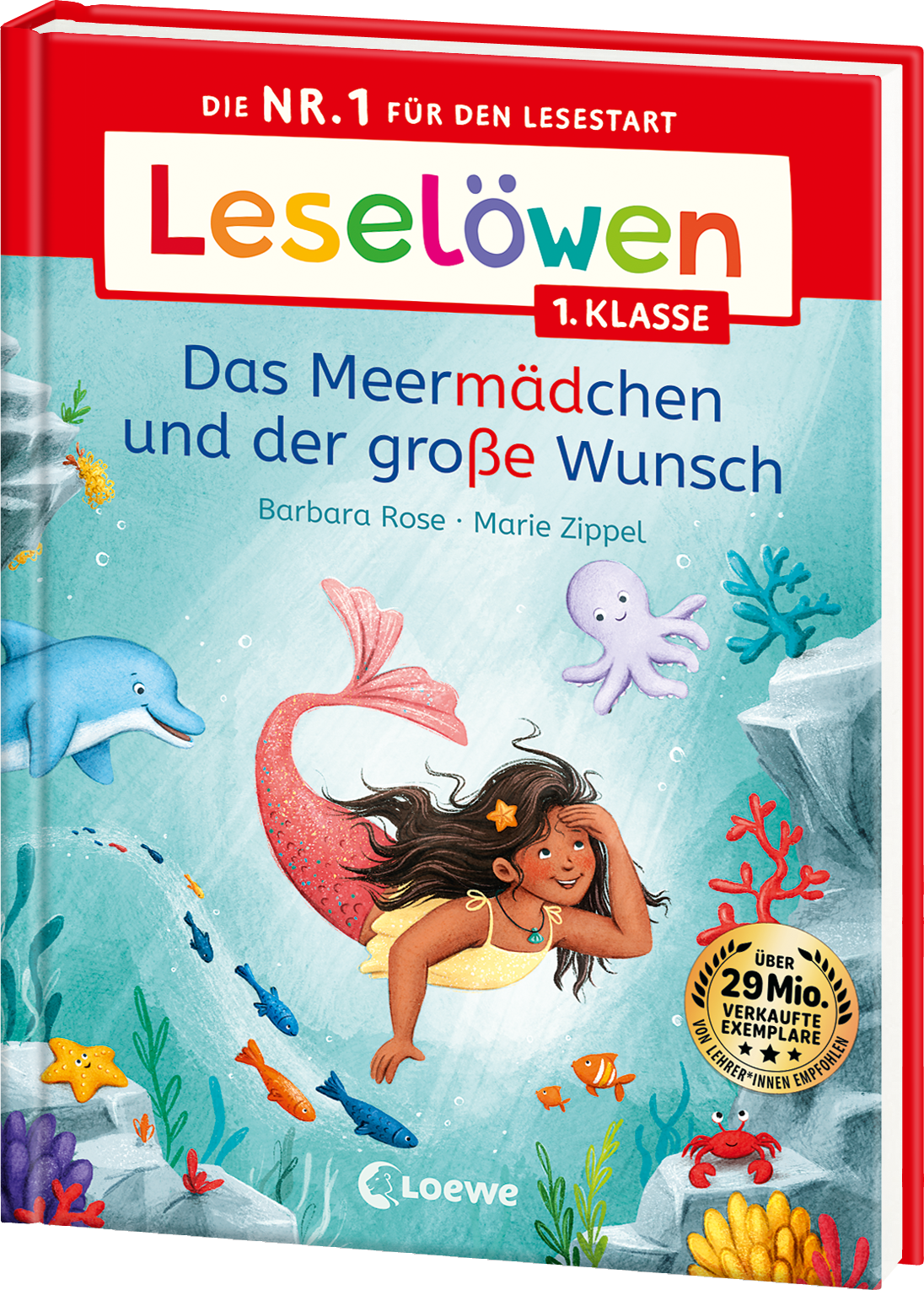 Leselöwen 1. Klasse - Das Meermädchen und der große Wunsch 9783743215061