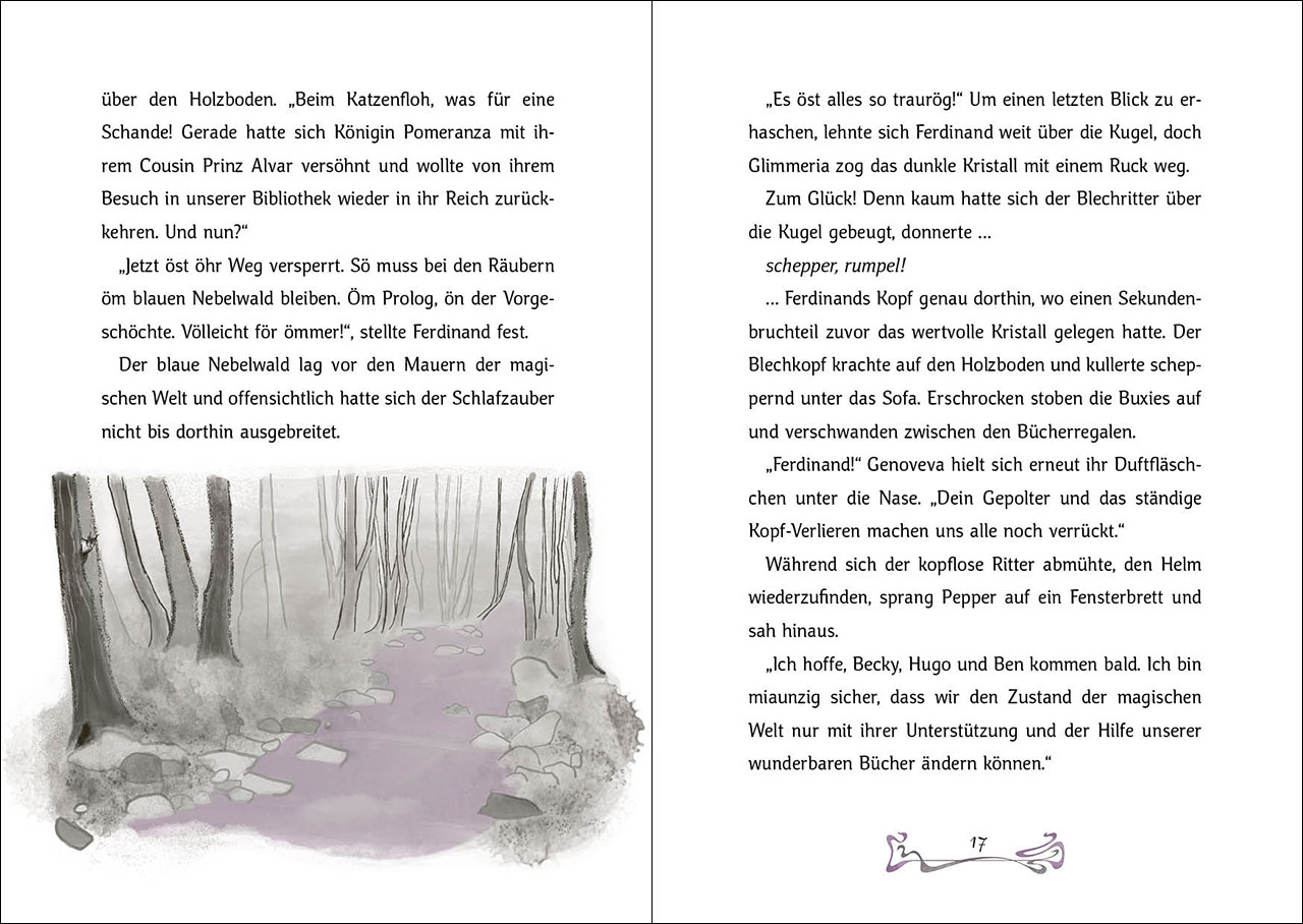 Das Bücherschloss (Band 5) - Der tintenschwarze Schlafzauber 9783743214798_4
