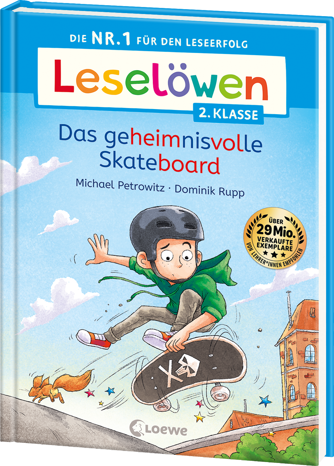 Leselöwen 2. Klasse -  Das geheimnisvolle Skateboard 9783743215054