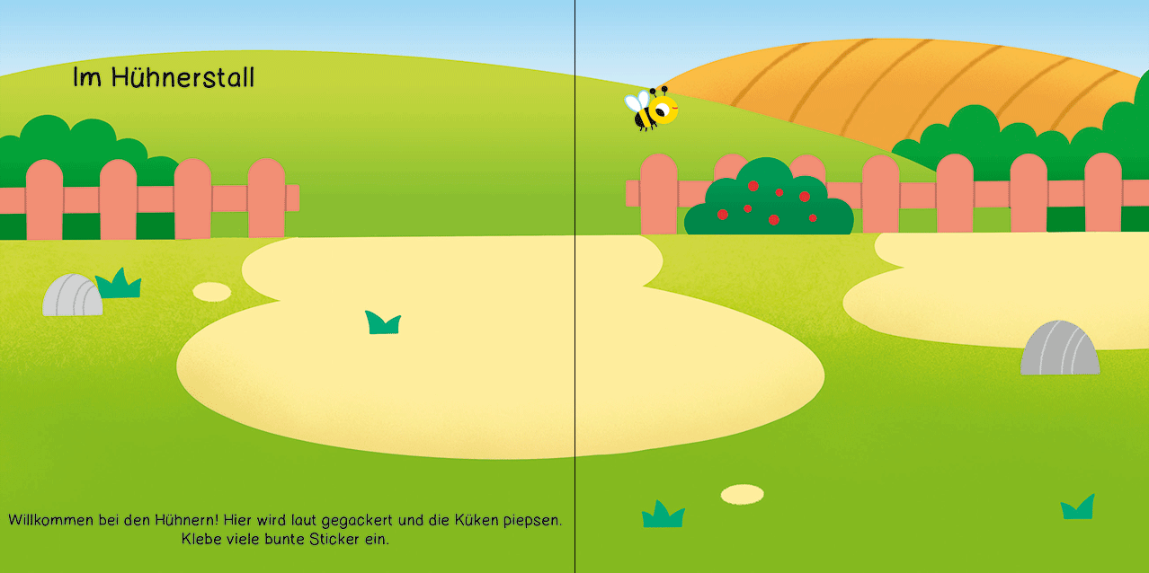 Stickerspaß für kleine Hände - Bauernhof 9783743224070_12