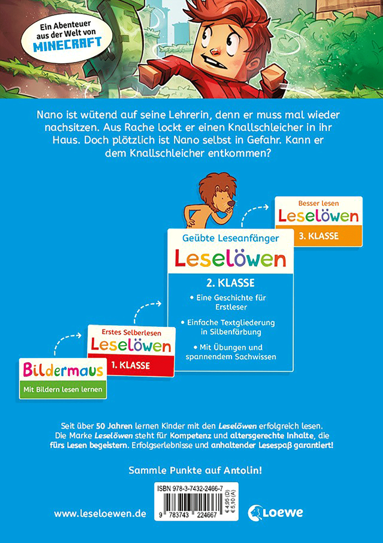 Leselöwen 2. Klasse - Nano und der Knallschleicher 9783743224667_01