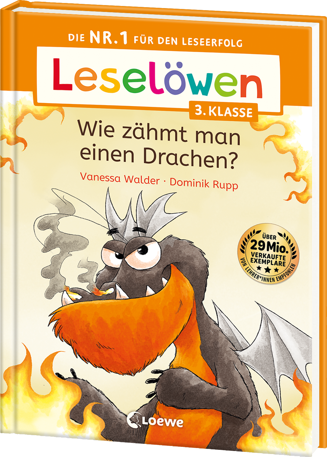 Leselöwen 3. Klasse - Wie zähmt man einen Drachen? 9783743214385