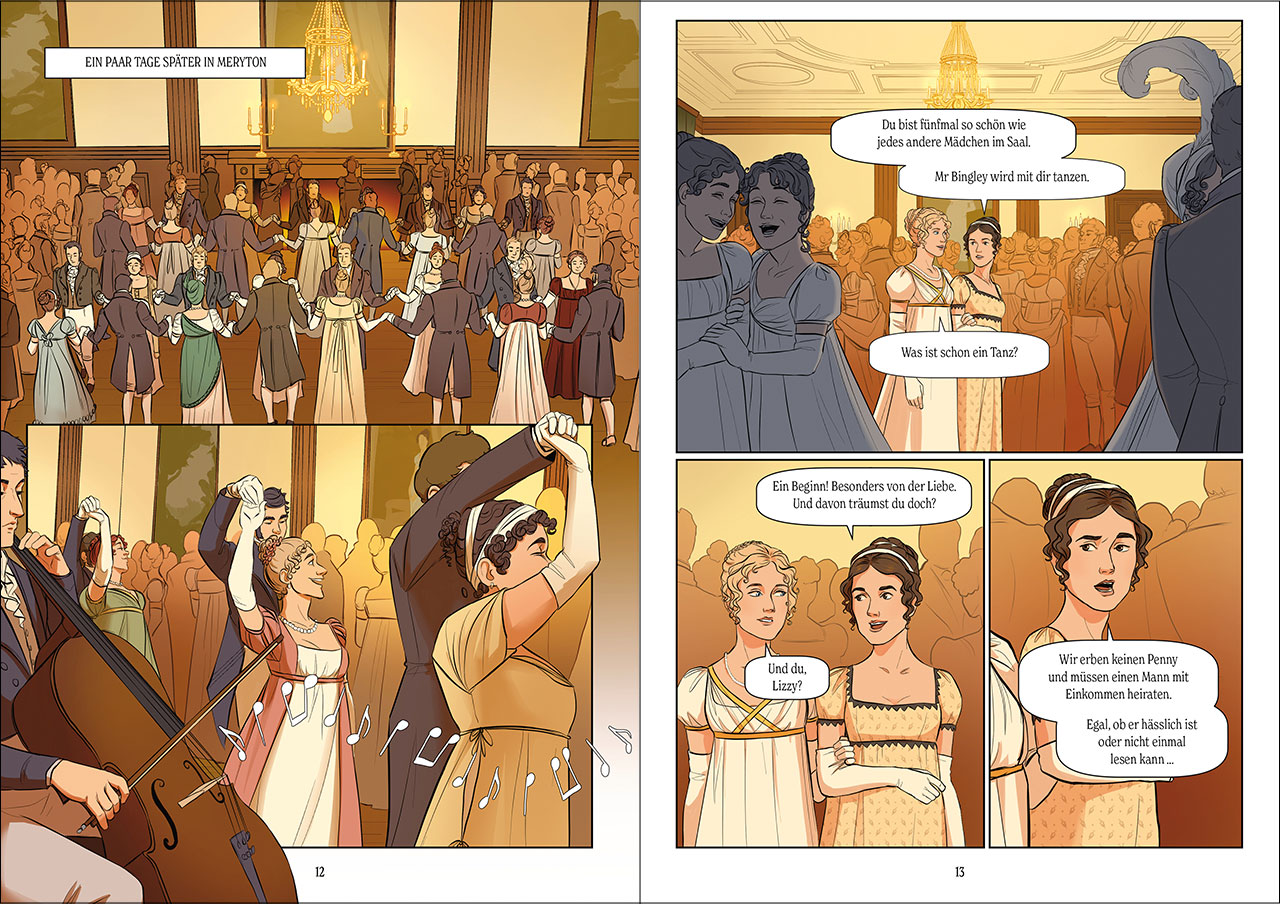 Stolz und Vorurteil - Die Graphic Novel nach Jane Austen 9783743216136_08