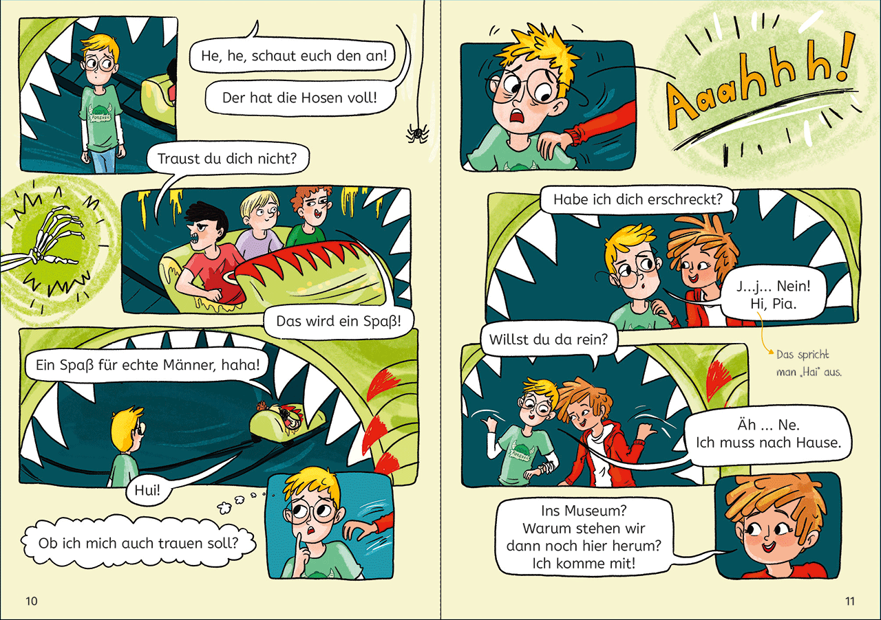 Leselöwen Comics 2. Klasse - Oh Schreck, die Mumie ist weg! 9783743218161_12