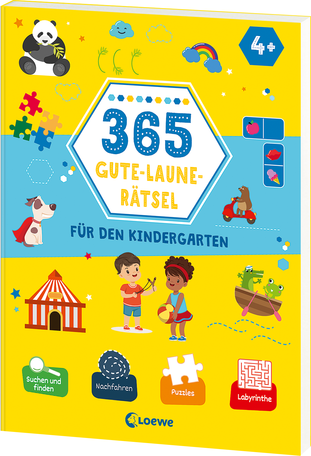 365 Gute-Laune-Rätsel für den Kindergarten 9783743211339