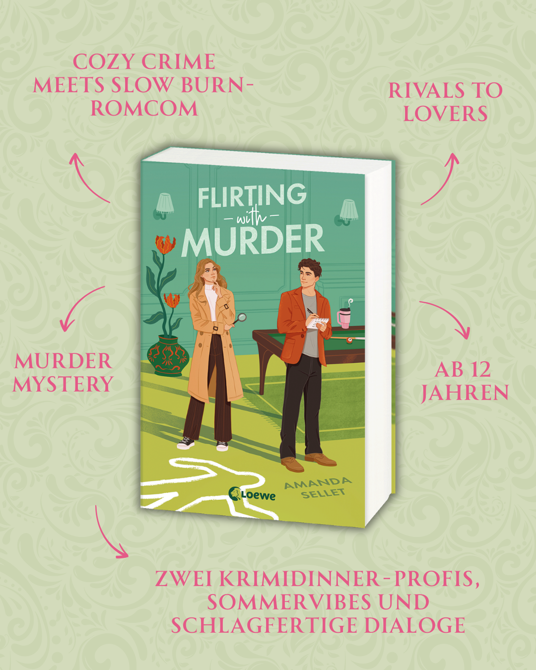 Flirting With Murder (Hearts & Crime, Band 1)