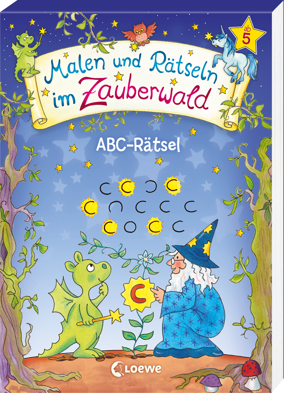 Drawing and Puzzle-solving in the Enchanted Forest - ABC-Quiz 9783743201194