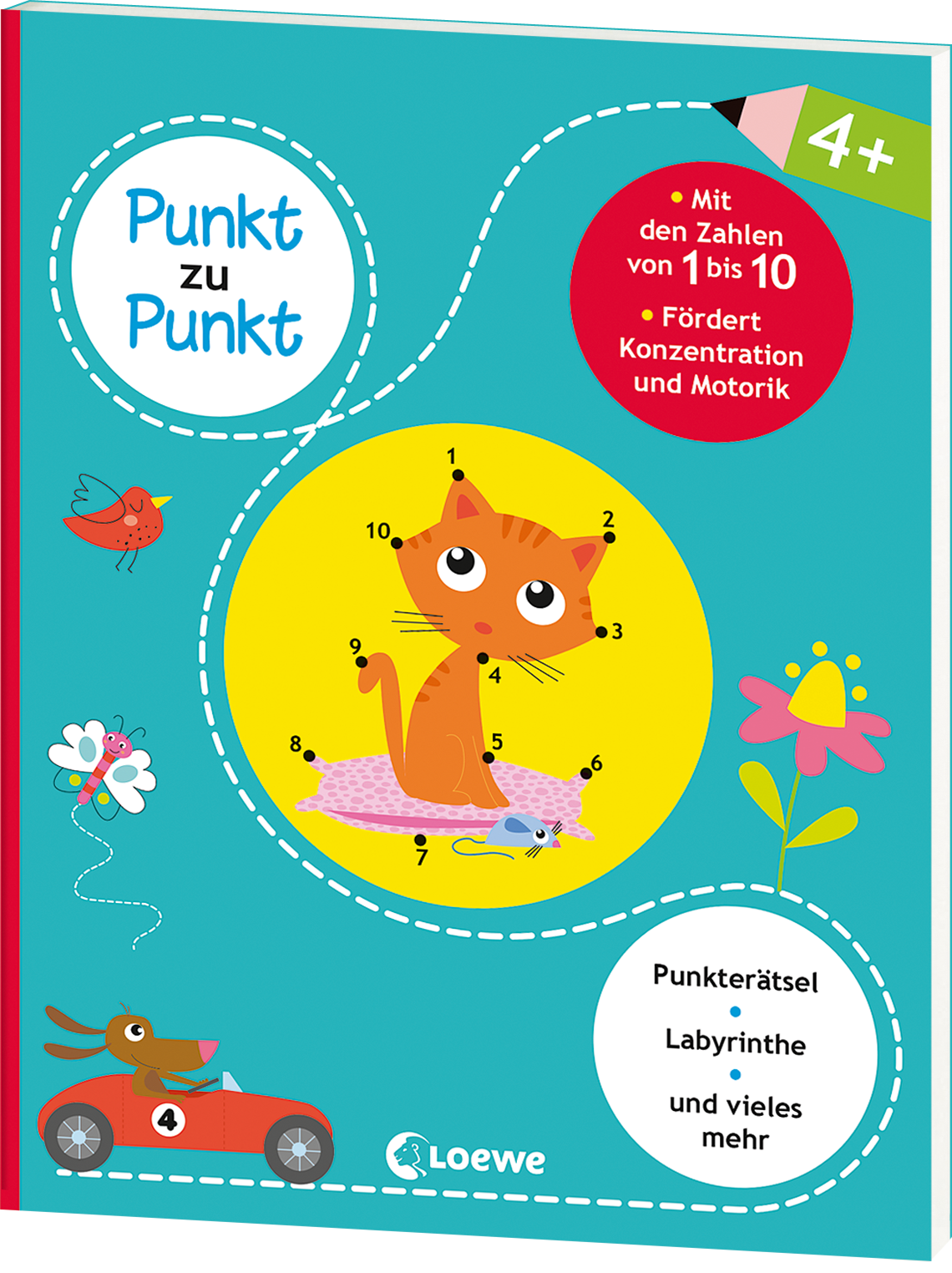 Punkt zu Punkt - Mit den Zahlen von 1 bis 10 9783743202603