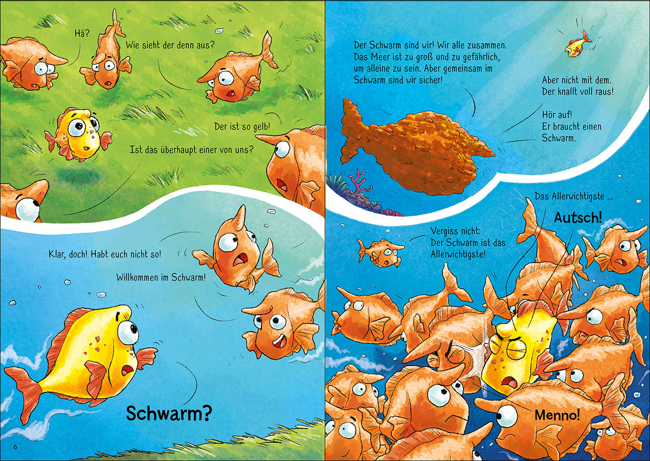 Flip, der Einhornfisch (Band 1) - Der coolste Schwarm der Welt 9783743215498_06