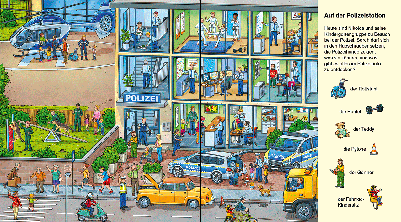 Suche und finde! Polizei, Feuerwehr und Krankenwagen 9783743223639_10