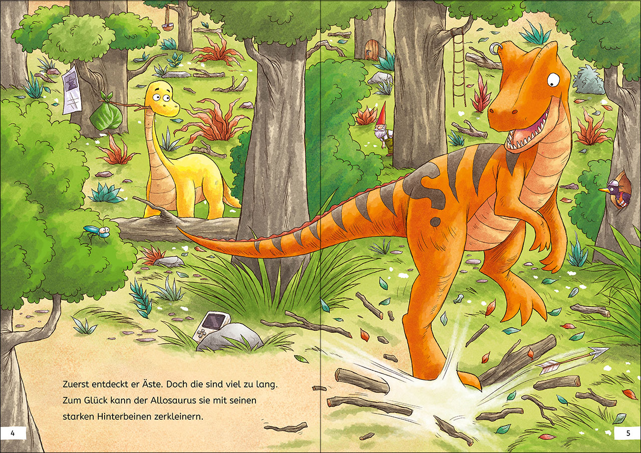 Mein Fehler-Such-Buch - Bei den Dinosauriern 9783743216778_6