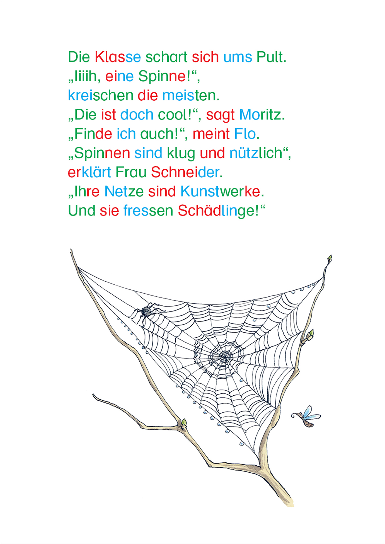 Die schönsten Silbengeschichten für Erstleser - Mädchen 9783743210042_3