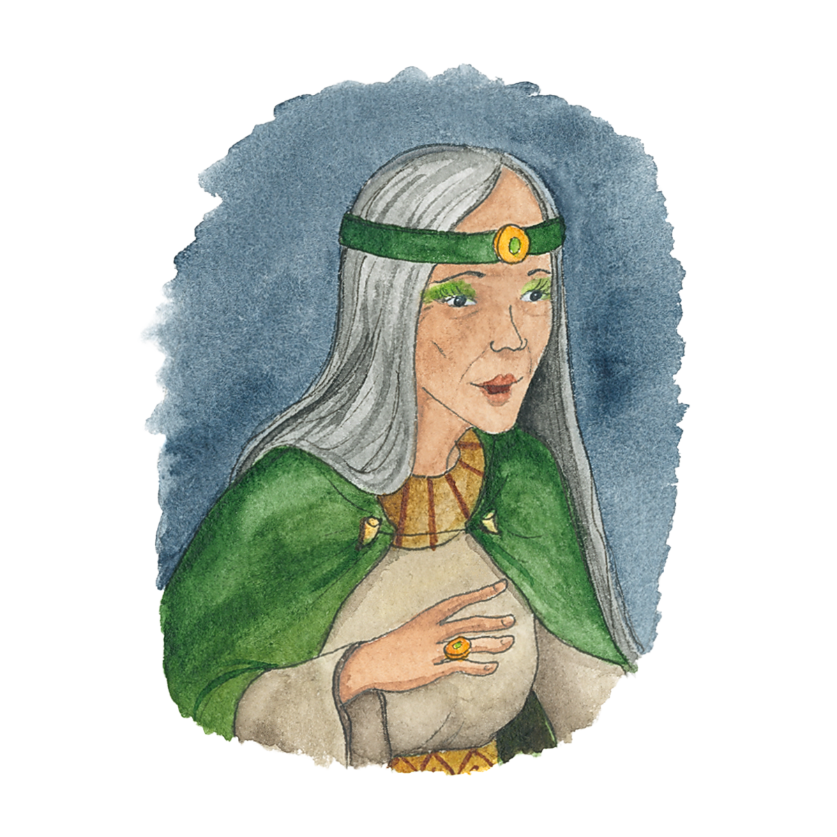 Illustration der Magierin Morgan aus der Reihe Das Magische Baumhaus