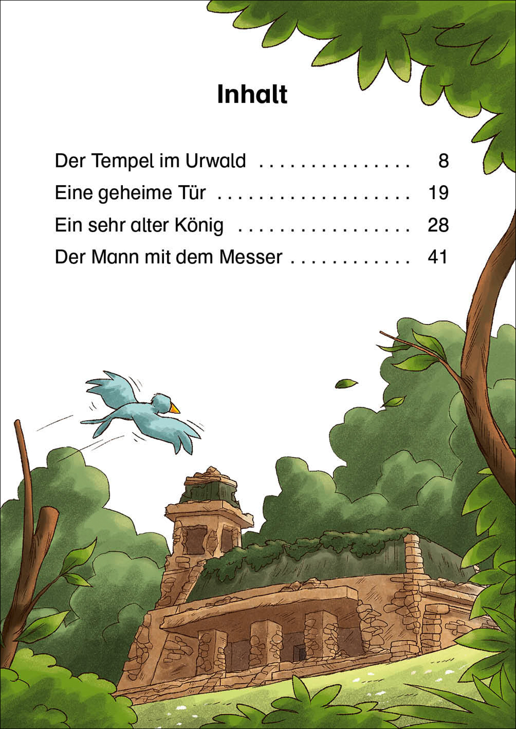 Leselöwen 2. Klasse - Abenteuer im Maya-Tempel 9783743208049_1