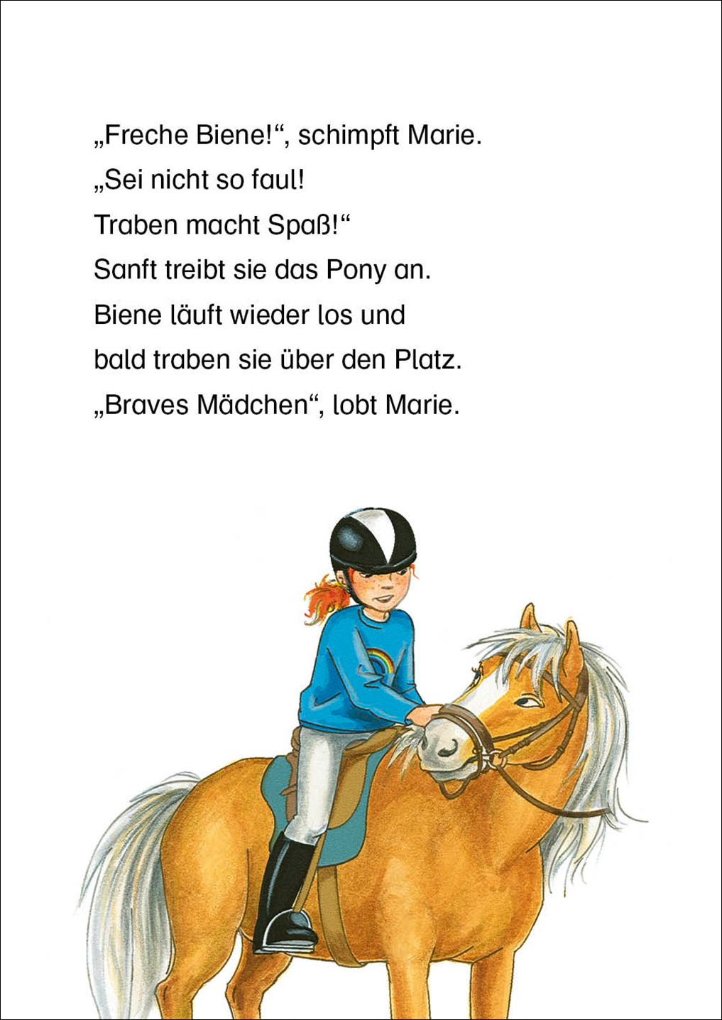 Leselöwen 2. Klasse - Der erste Ausritt auf Ponyhof Apfelblüte 9783743209763_1