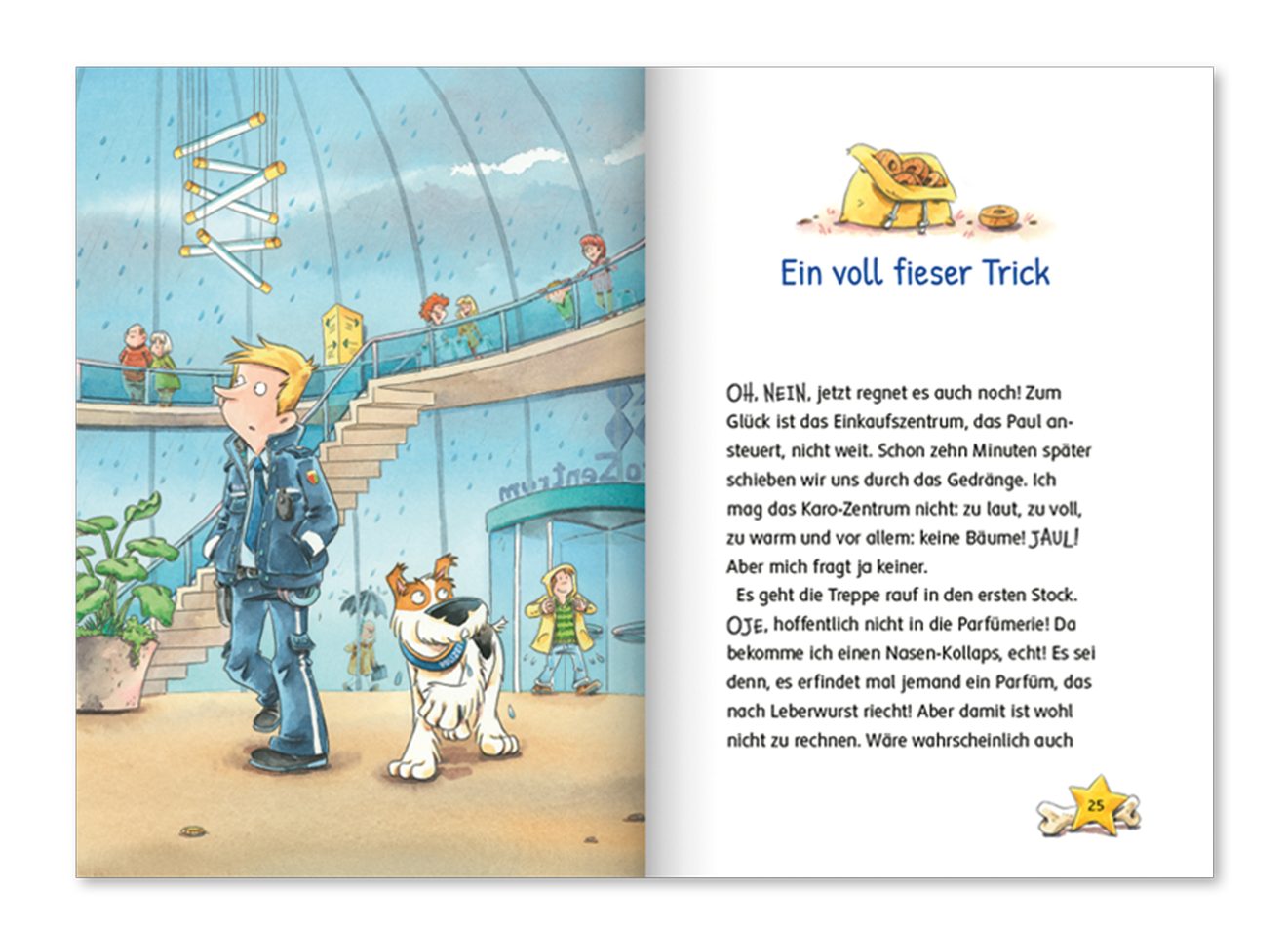 Kommissar Pfote Innenseite Band 2; Linkziel: Titeldetailseite Band 2