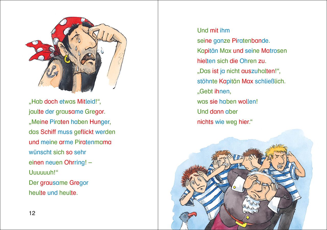 Silbengeschichten zum Lesenlernen - Piratengeschichten 9783743209152_4