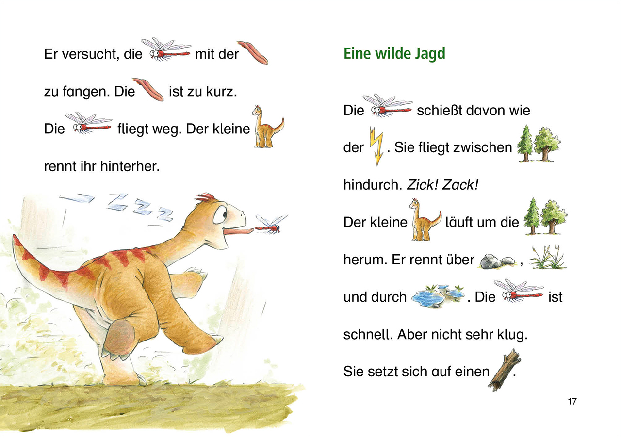 Lesenlernen in 3 Schritten - Die schönsten Dinogeschichten 9783743212930_4