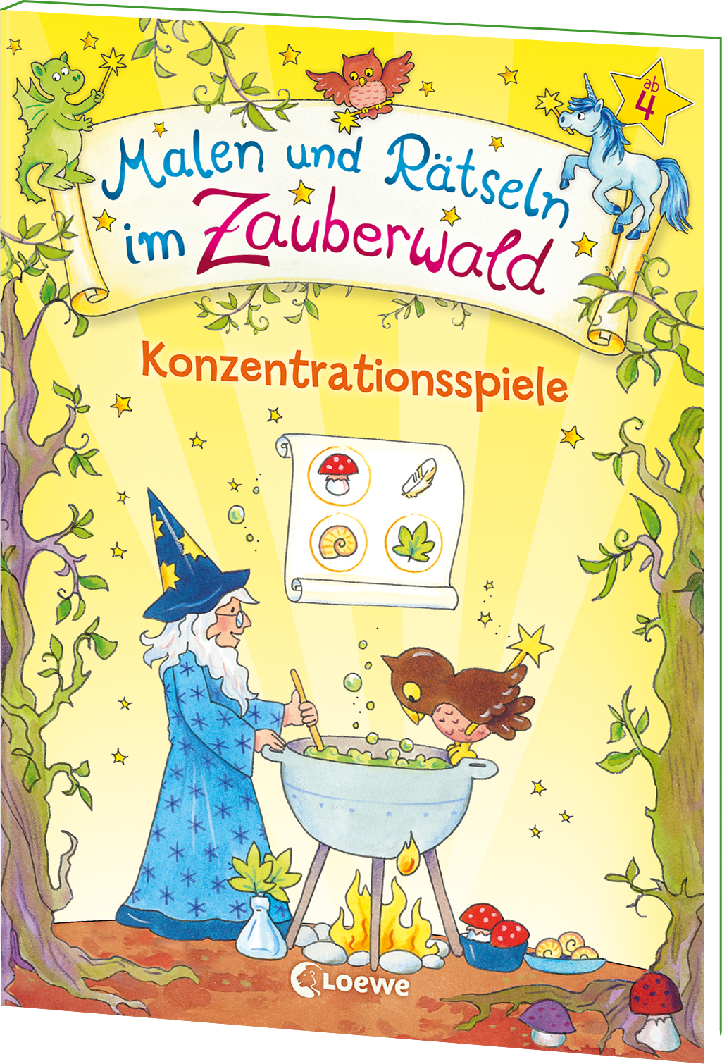 Drawing and Puzzle-solving in the Enchanted Forest - Concentration Games 9783743201170