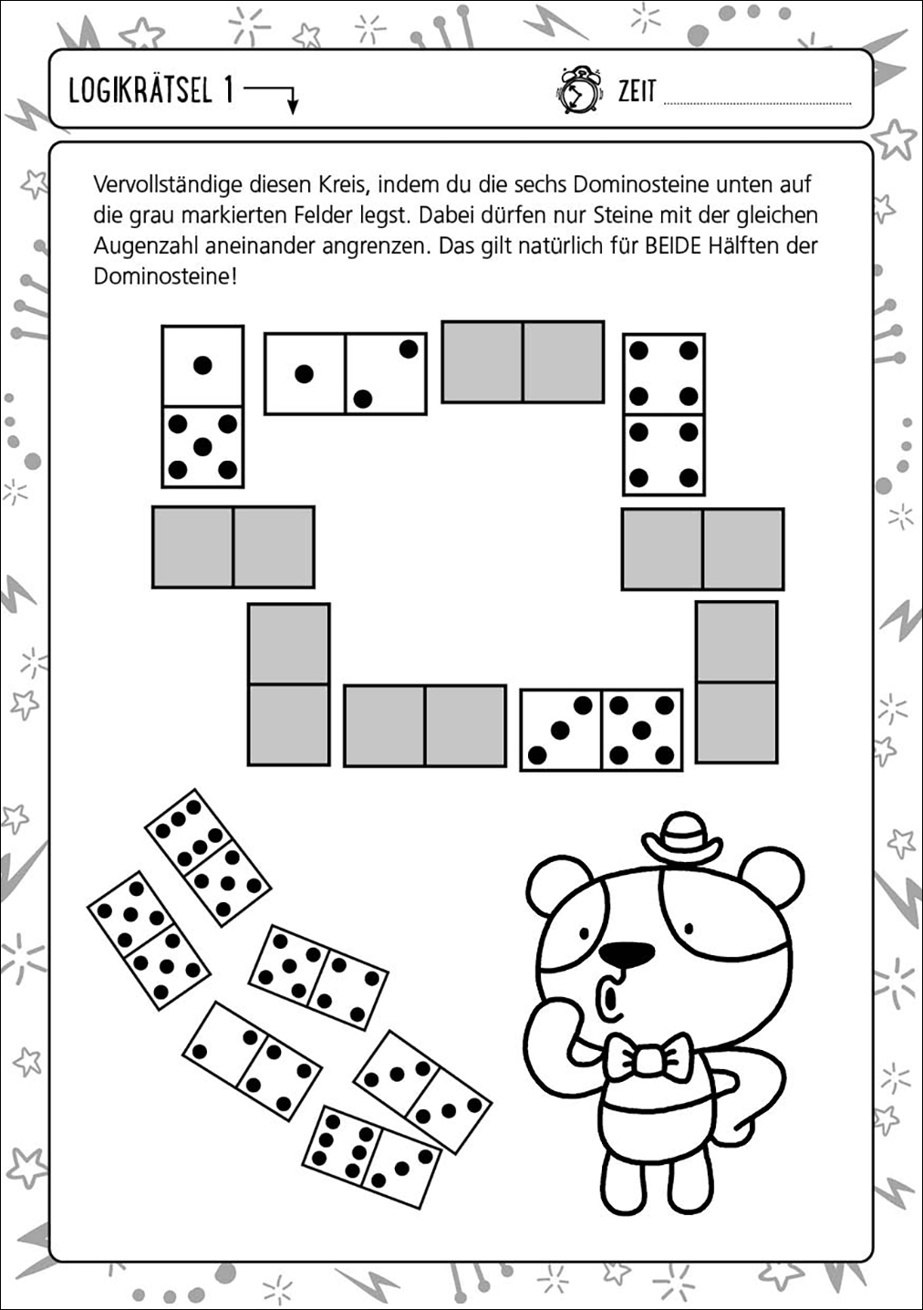 Der große Logiktest für Kinder - Rätseln, bis dein Kopf qualmt! 9783743208704_3