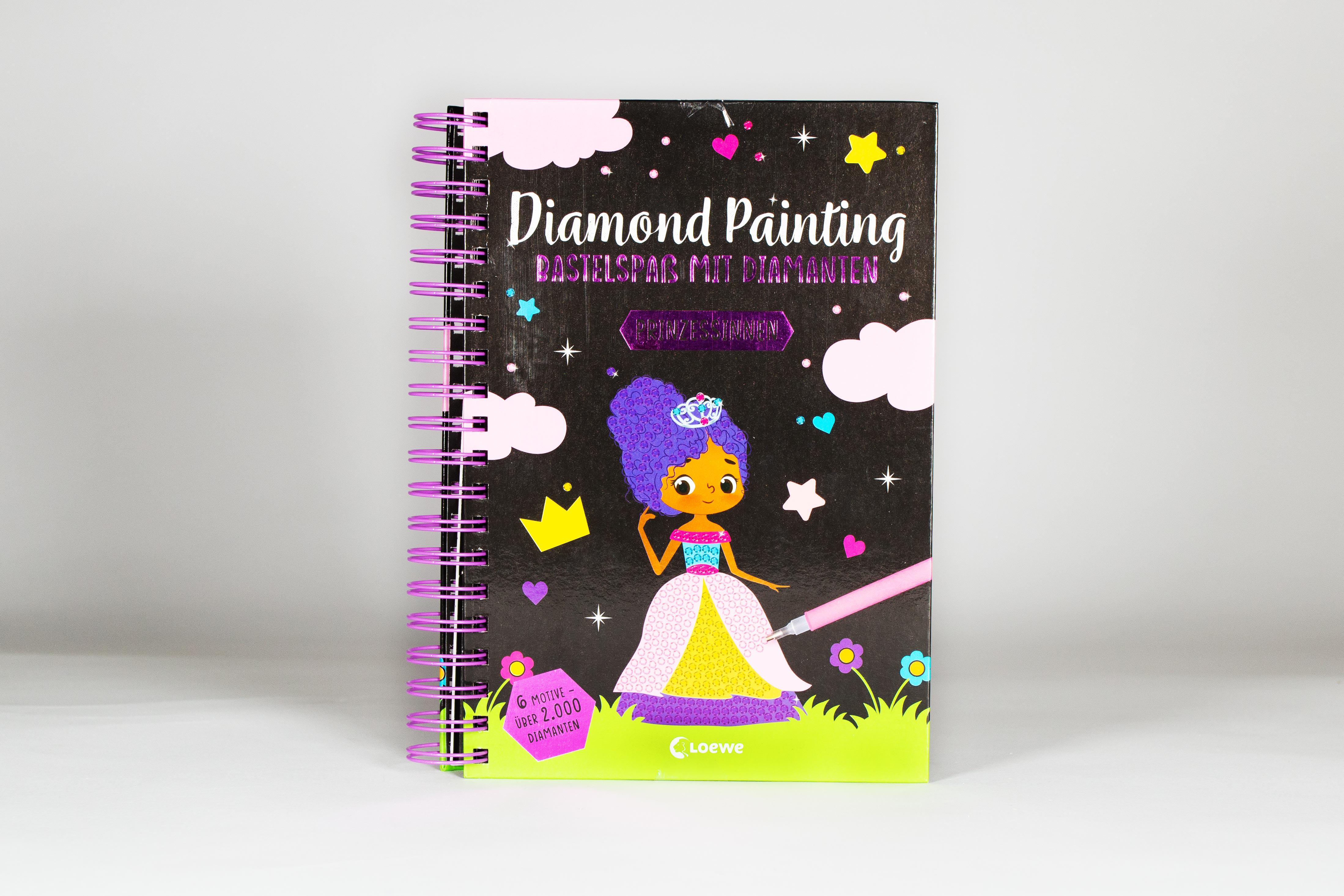 Diamond Painting - Bastelspaß mit Diamanten - Prinzessinnen 9783743215436_1
