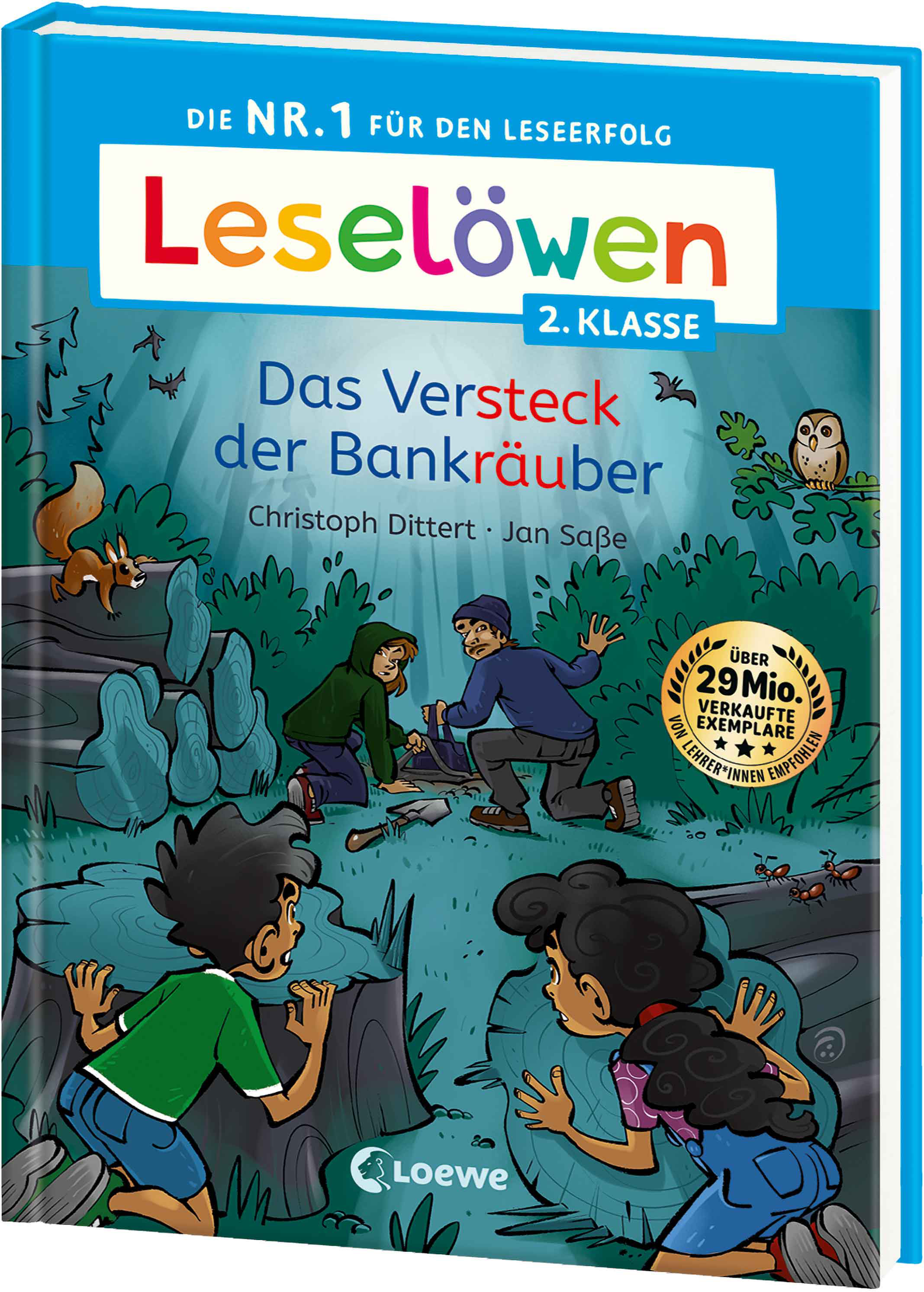 Leselöwen 2. Klasse - Das Versteck der Bankräuber 9783743220720