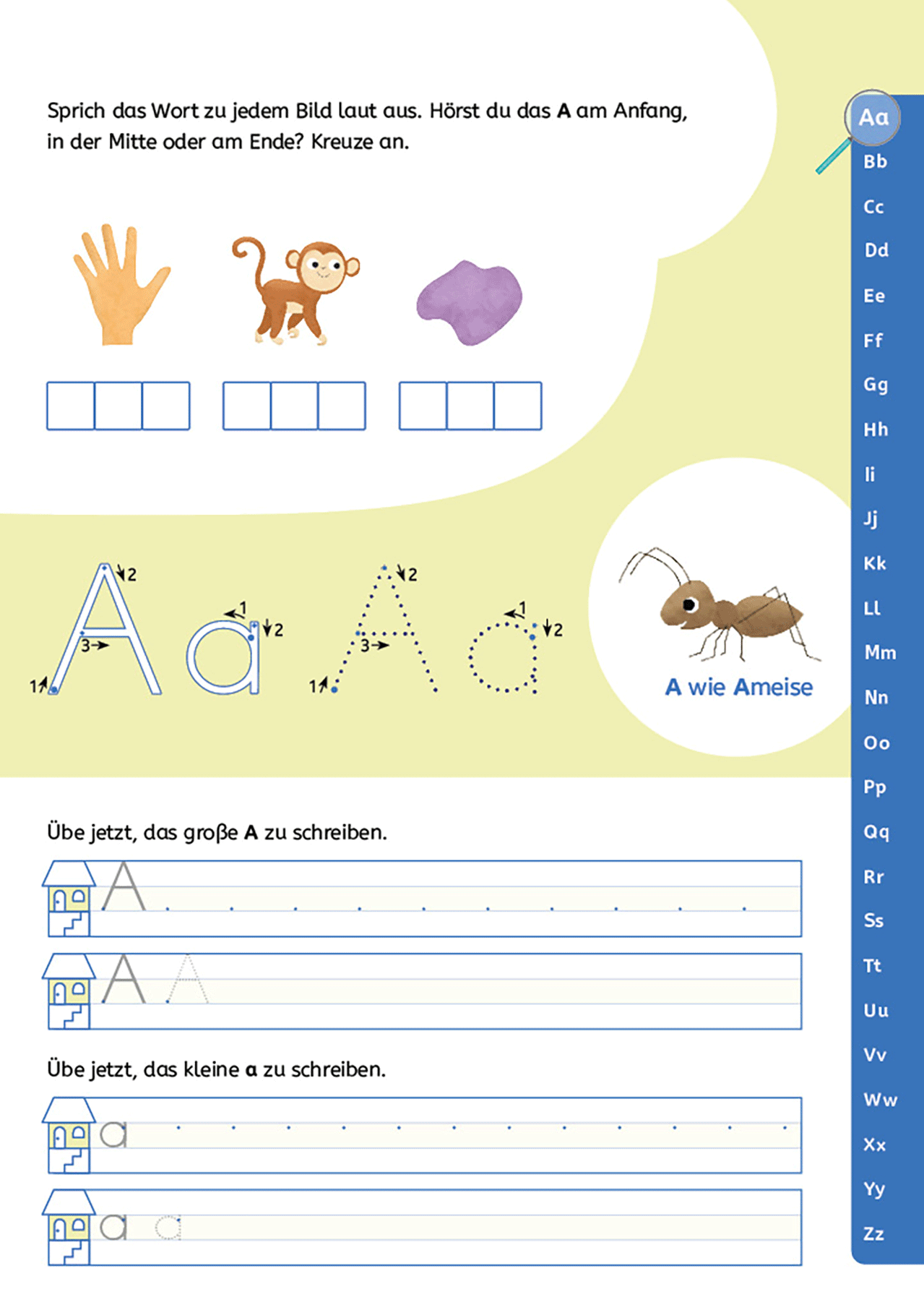 Schreiben lernen mit Spurrillen und Zauberstift - Buchstaben 9783743226753_11