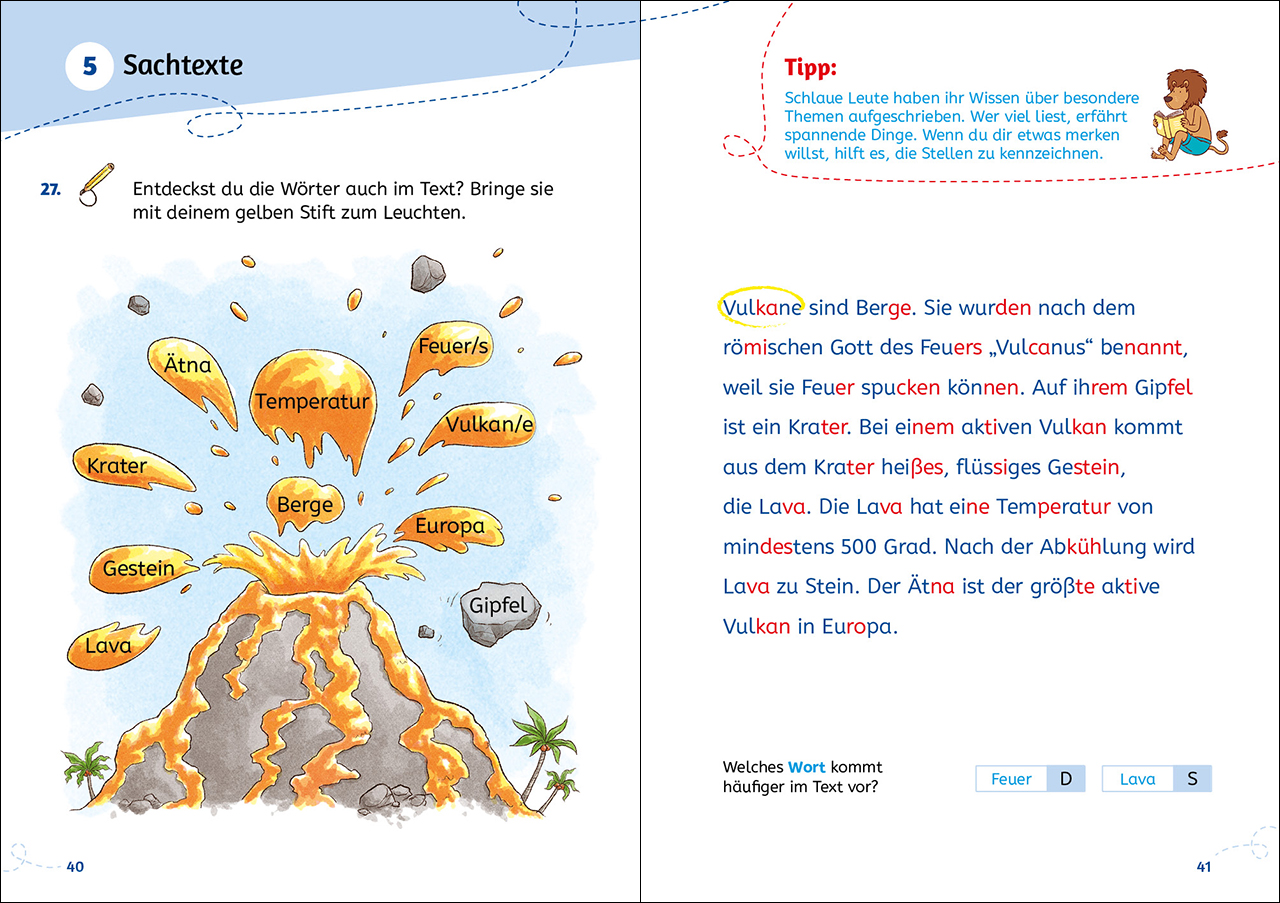 Leselöwen Lernhilfen - Lesen üben - 2. Klasse 9783743213555_3