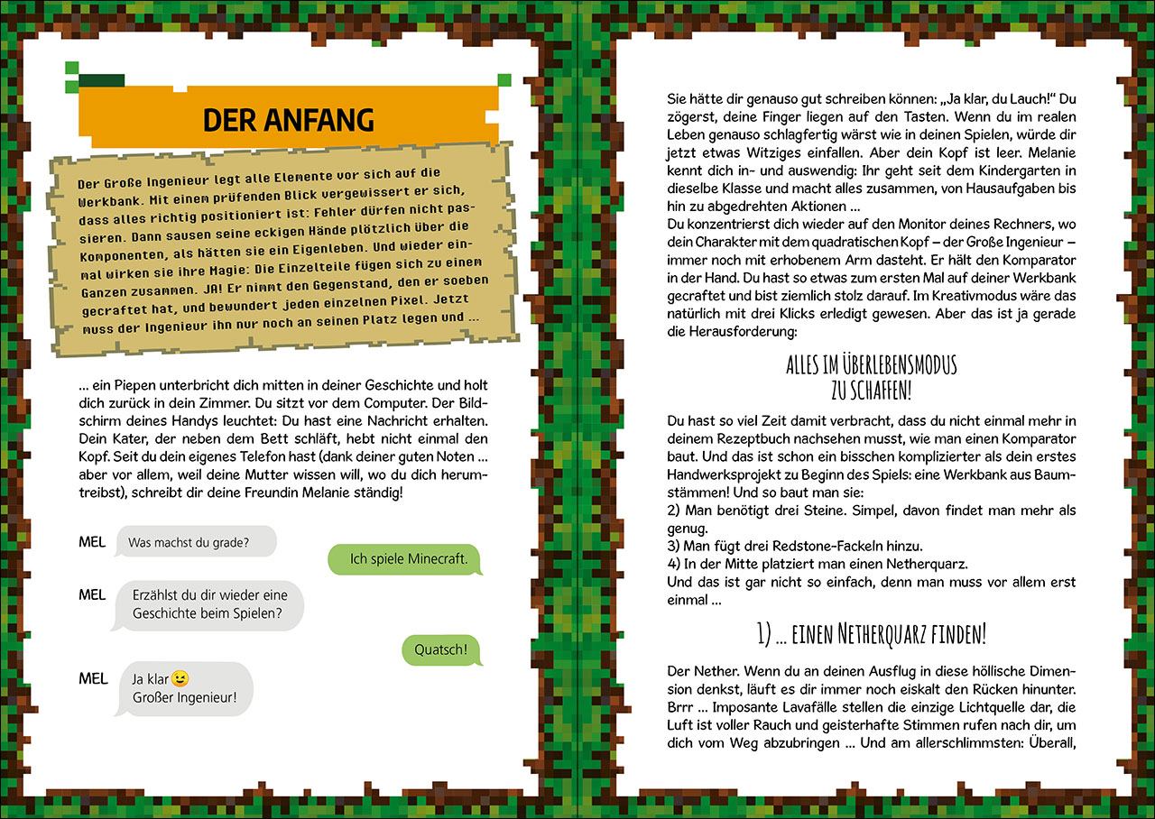 Der Minecraft Code (Band 1) - Flucht aus dem Würfel-Gefängnis 9783743219724_05