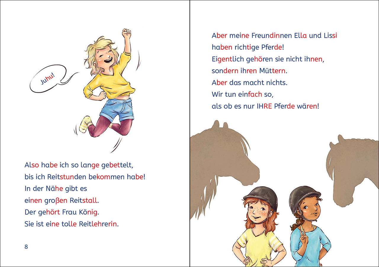Leselöwen 2. Klasse - Lara und das neue Pferd 9783743216303_6