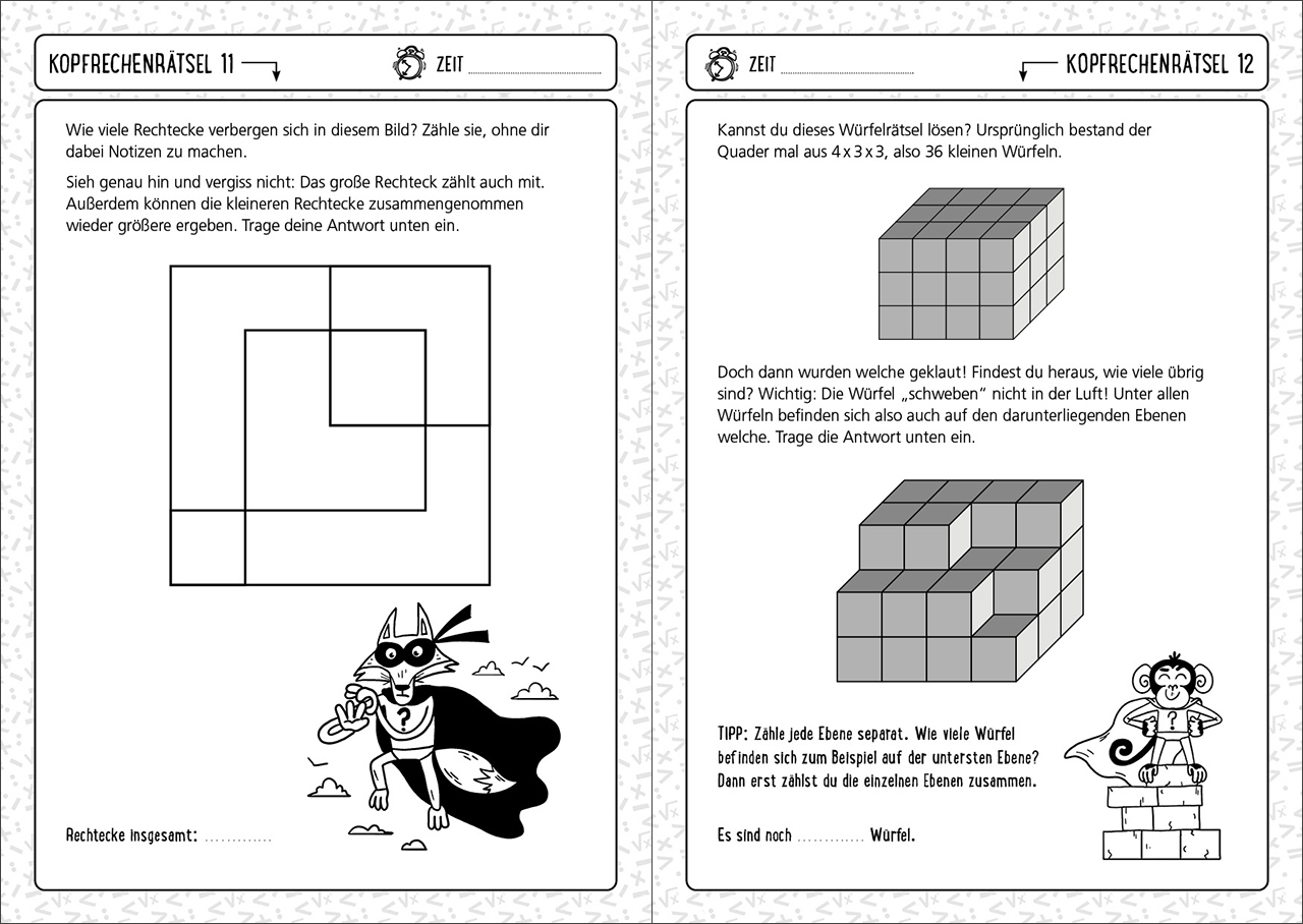 Der große Mathetest für Kinder - Bist du eine 1 in Mathe? 9783743212718_3