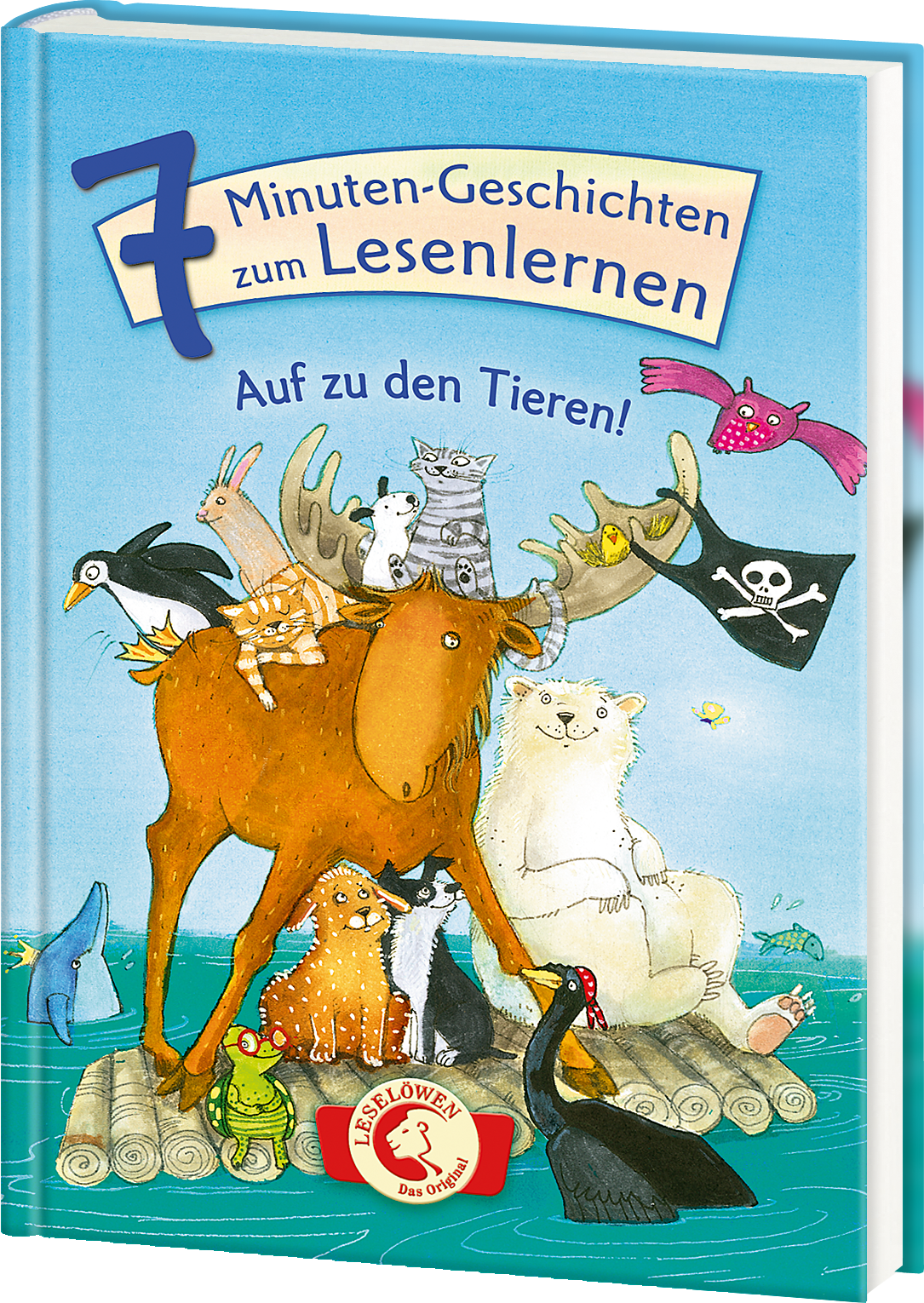 7-Minuten-Geschichten zum Lesenlernen - Auf zu den Tieren!