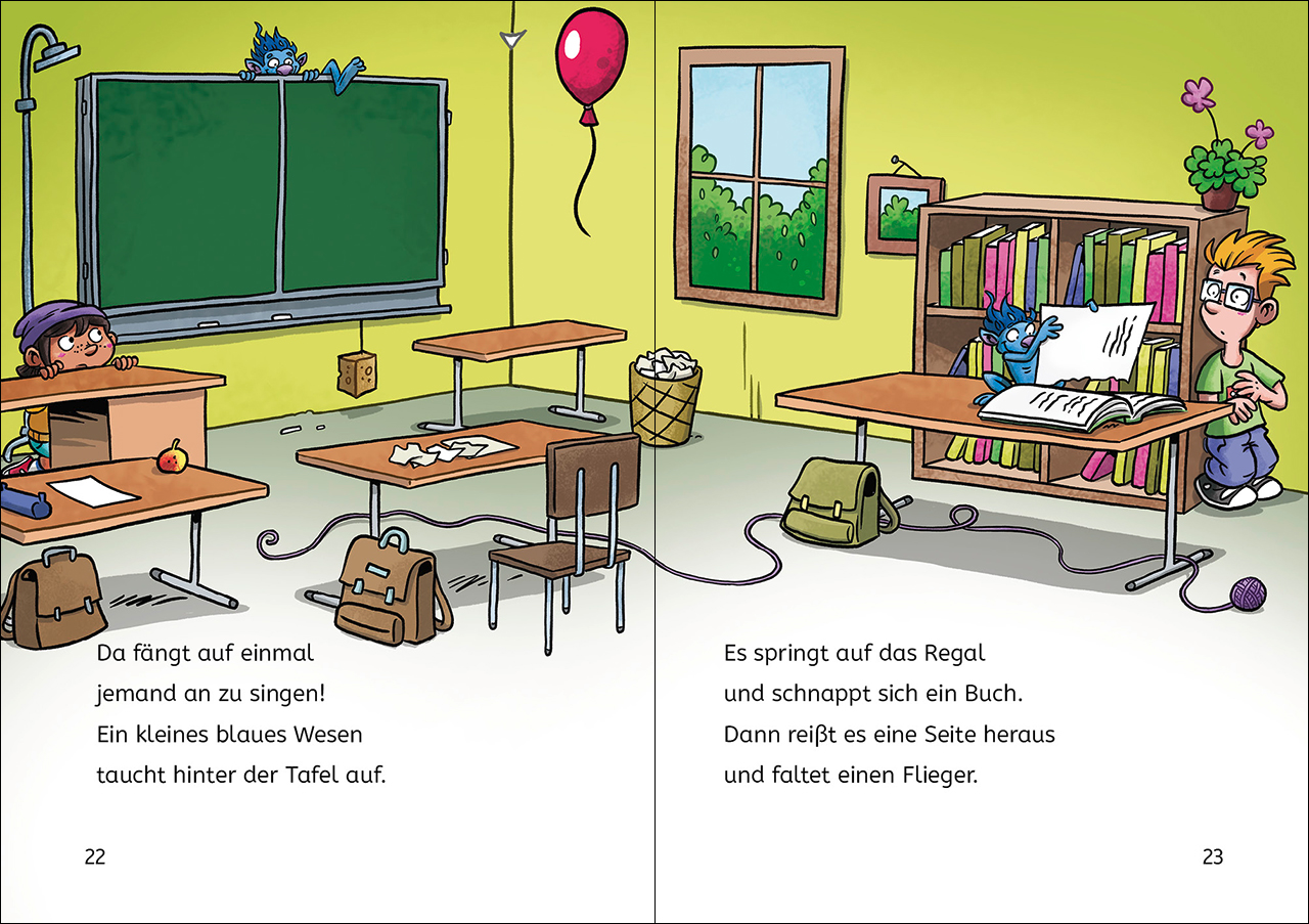 Leselöwen 1. Klasse - Ein Kobold im Klassenzimmer 9783743212879_2