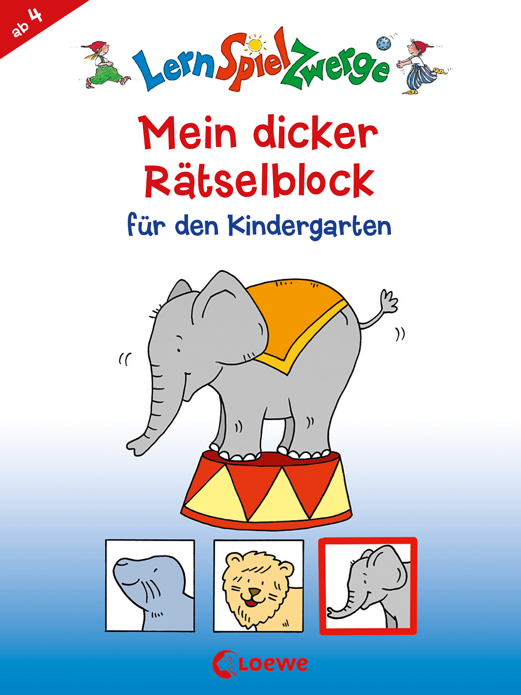 LernSpielZwerge - Mein dicker Rätselblock für den Kindergarten 9783785587317
